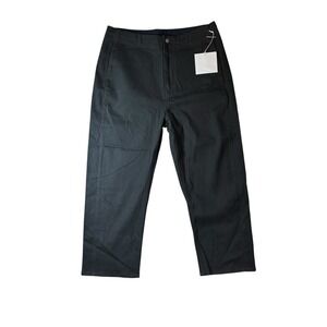 Roucha Debret Blue Denim Barrel Cropped Jeans Size‎ C